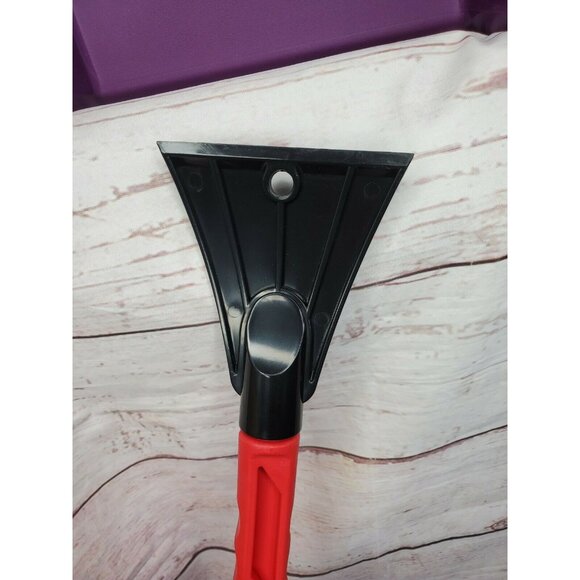 Auto Drive Winter Driving Snow Brush & Ice Scraper, 24″ Length, Red - Picture 5 of 9